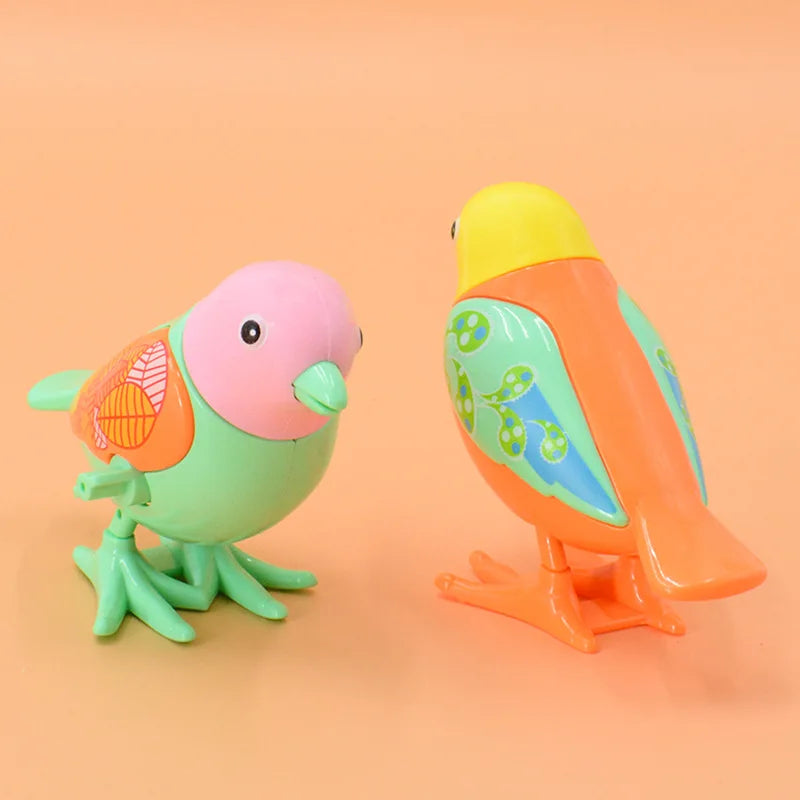 New Clockwork Toy Cartoon Winding Creative Jumping Little Magpie Bird Puzzle Small An alternate view