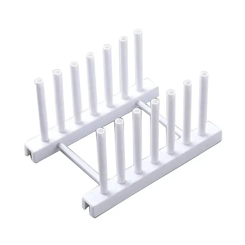 Stand Plate Dish Drying Rack Pot Lid Racks Kitchen Organizer Drying Cups Display Sh additional angle