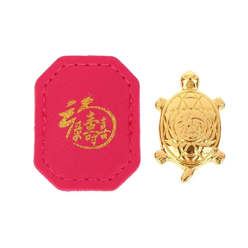 Cute Asakusa Turtle Small Golden Tortoise Guarding Praying Lucky Wealth Put It in Y additional angle