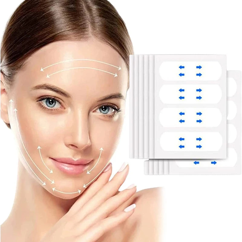 Waterproof V Face Makeup Tape | Invisible Lifting Stickers for Instant Chin Lift alternate view