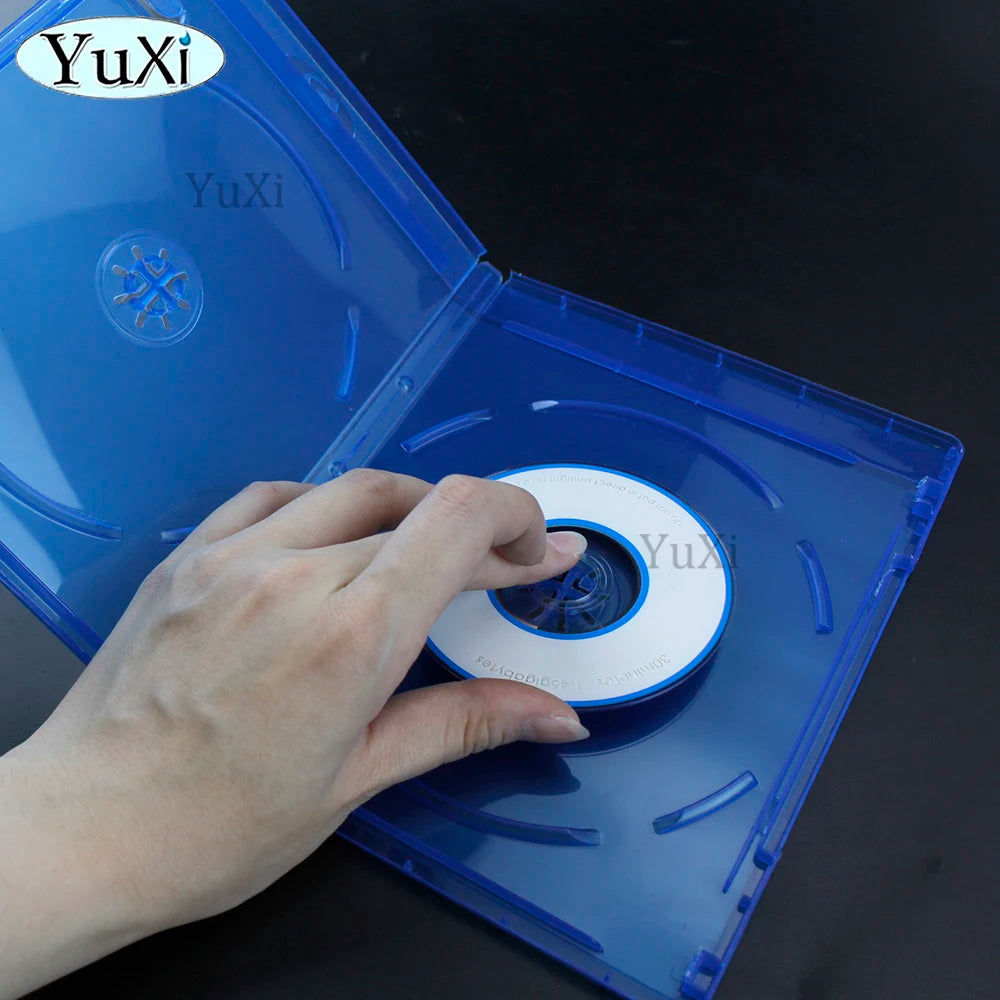 2Pcs Transparent CD DVD Disc Storage Case for PS5 PS4 Game Disk Holder | Protective B alternate view