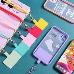 Crossbody Lanyard Necklace Strap Universal Mobile Phone Lanyard Long Adjustment Phone Ca detail view