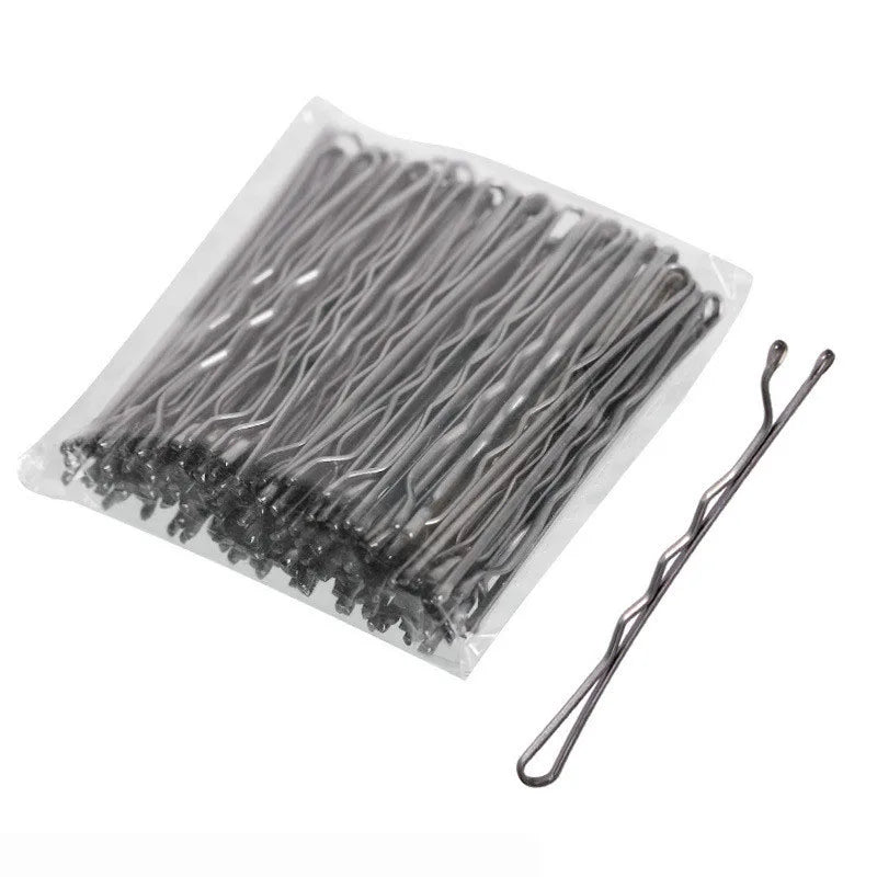 50/100/150PC Black Hairpins For Women Hair Clip Lady Bobby Pins Invisible Wave Hairgrip detail view