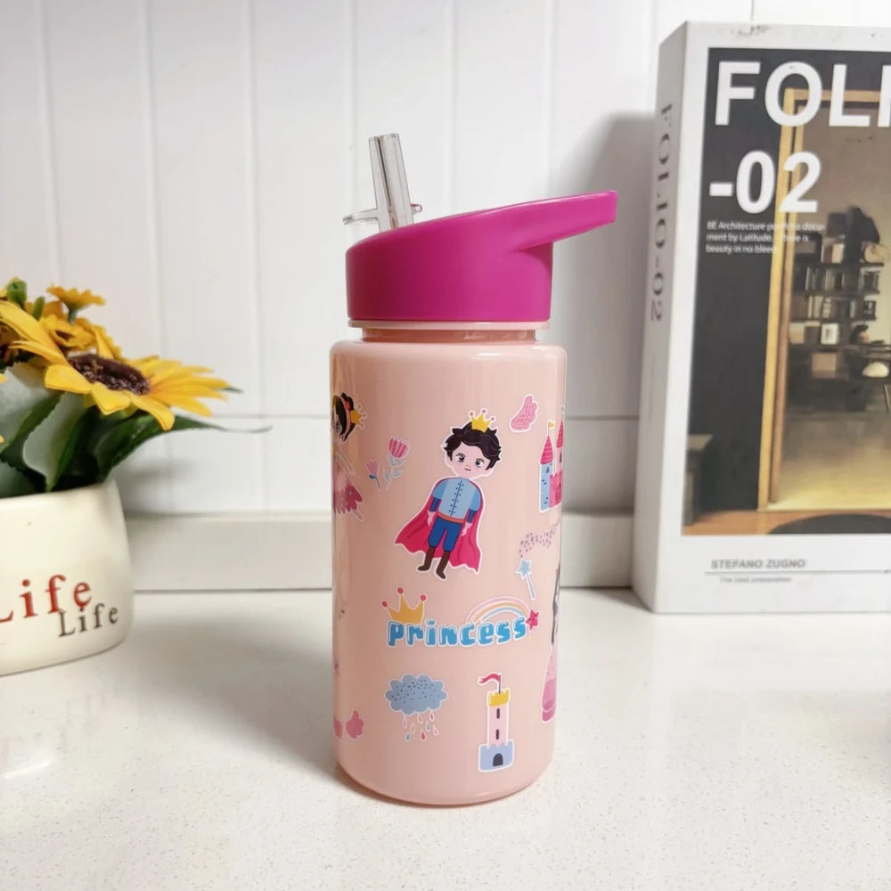 Portable 500ml Children Water Cup Leakproof for Camping Hiking School Gift for Parents detail view