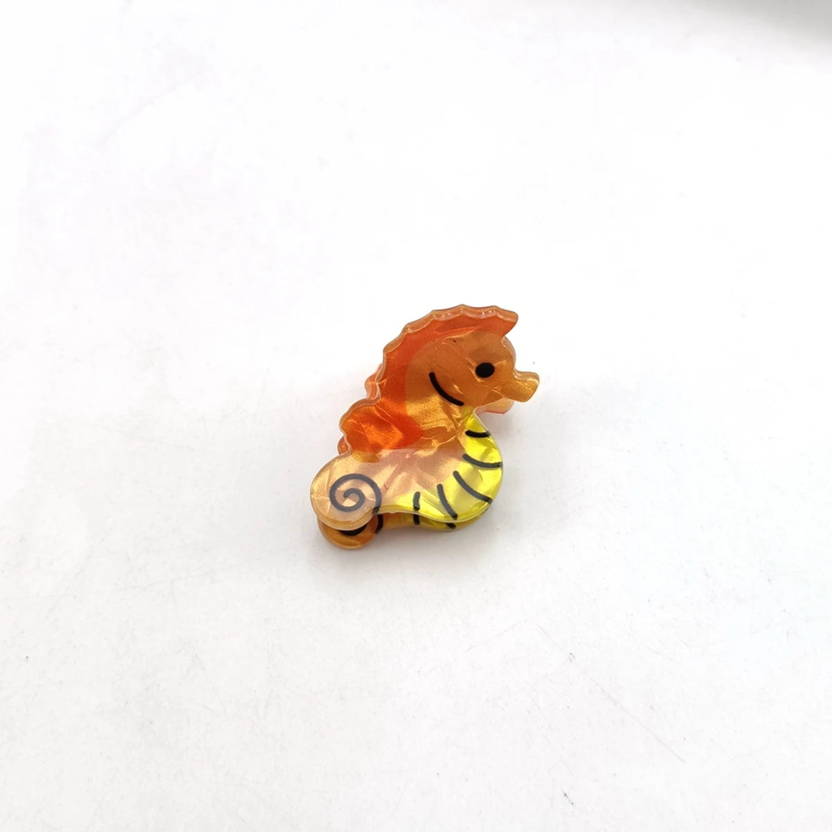 Small Delicate Cute Lovely Acetate Hair Clips Cartoon Whale Seahorse Crab Starfish Hairp detail view