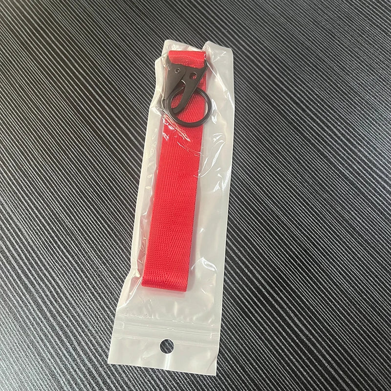 Car Wrist Cord Key Chain | Motor Racing Webbing Wristlet lifestyle view