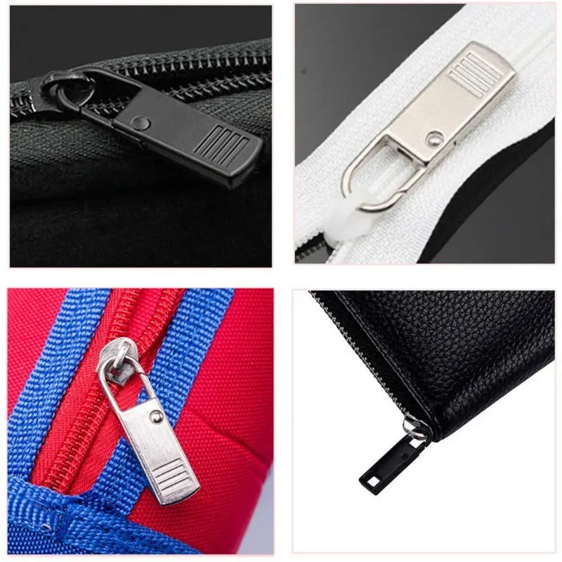 5/10PC Zipper Slider Puller Instant Zipper Repair Kit Replacement Broken Buckle Trave lifestyle view