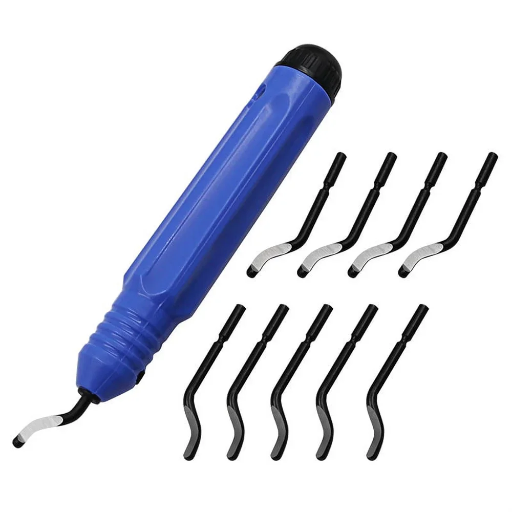 Easy-to-Use NB1100 Deburring Scraper, Hand Trimming Knife with Aluminum Alloy Handle & Blade for Pla
