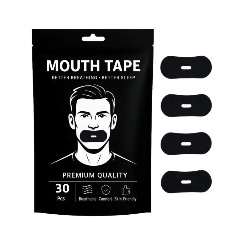 30pcs Anti-Snoring Mouth Patches | Sleep Patches for Better Breathing and Restful Sleep