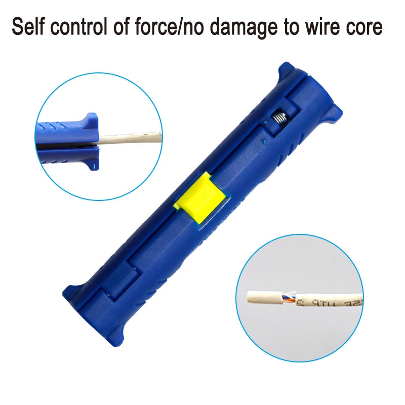 Portable 2in1 Cable Stripper | Multifunctional Automatic Wire Stripping Tool additional angle