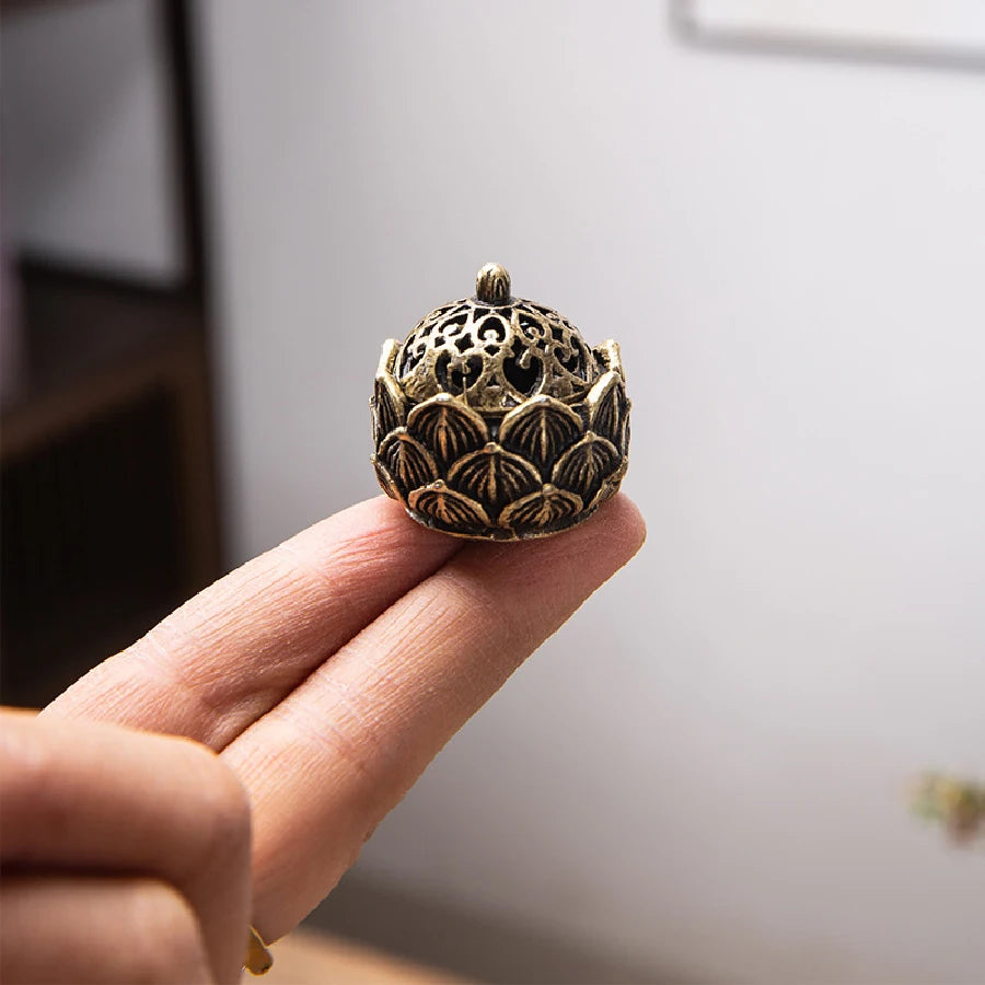 1pc Lotus Incense Holder | Mini Zen Decor Gift additional angle