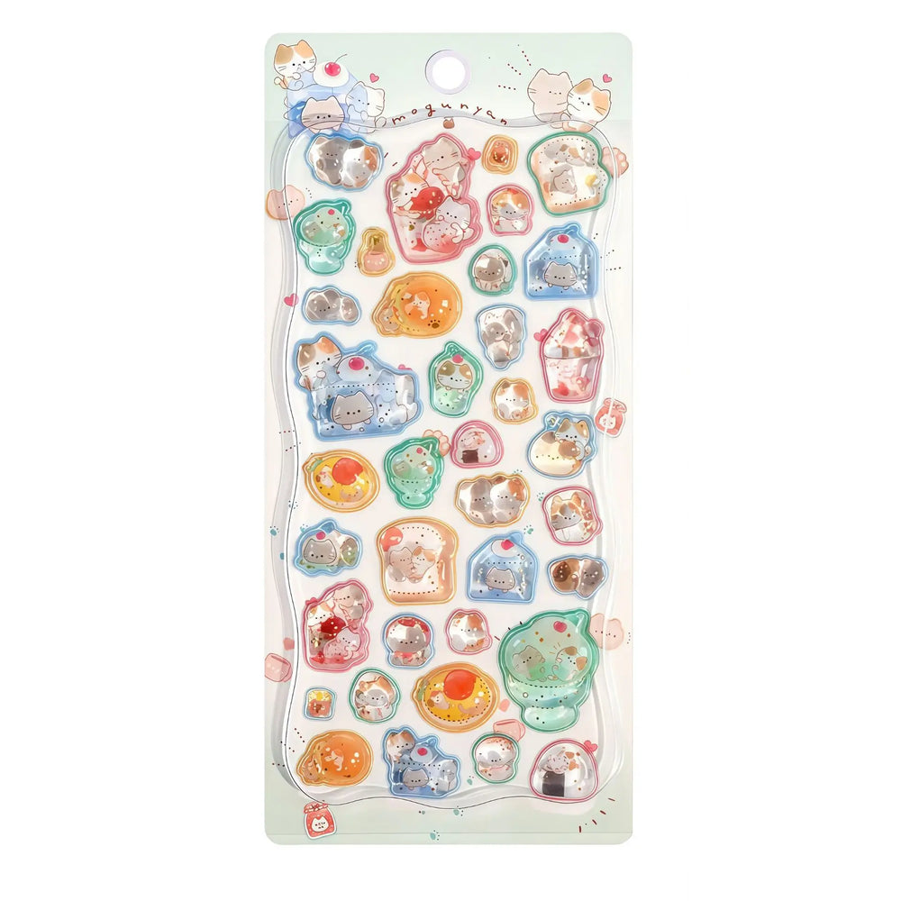 3D Food Stamping Seal Sticker | Japanese Anime Decorative Craft Stickers for Kids alternate view