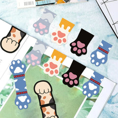 Cat Paw Magnetic Bookmarks Reading Page Holder Stationery Office for Pages Books Readers detail view