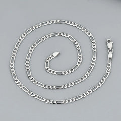 4mm 925 Sterling Silver Necklace Pressed flower Shining alternate view