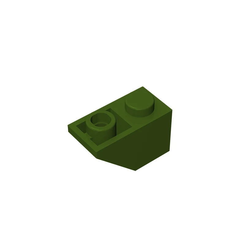 Gobricks GDS-597 Slope, Inverted 45 2x1 | Compatible Building Block for DIY lifestyle view