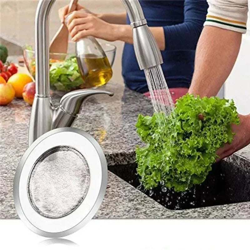 Kitchen Sink Strainer | Stainless Steel Mesh Drain Filter for Sink and Bathroom detail view