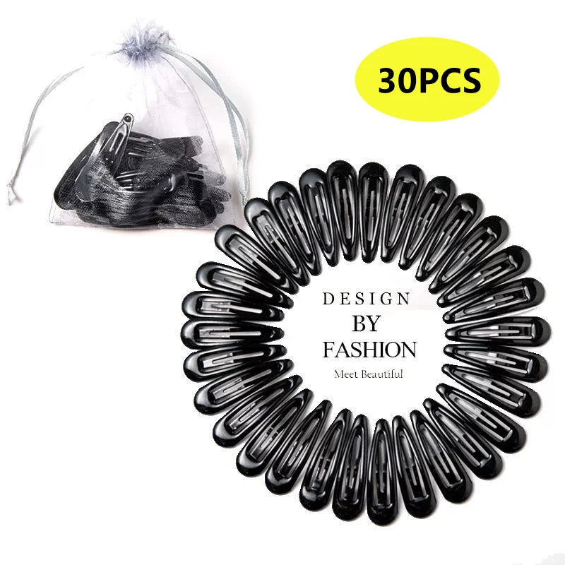 40PCS to 10PCS Hair Clips Girls Cute Candy color Hair Accessories Candy Color Style Ha close-up view