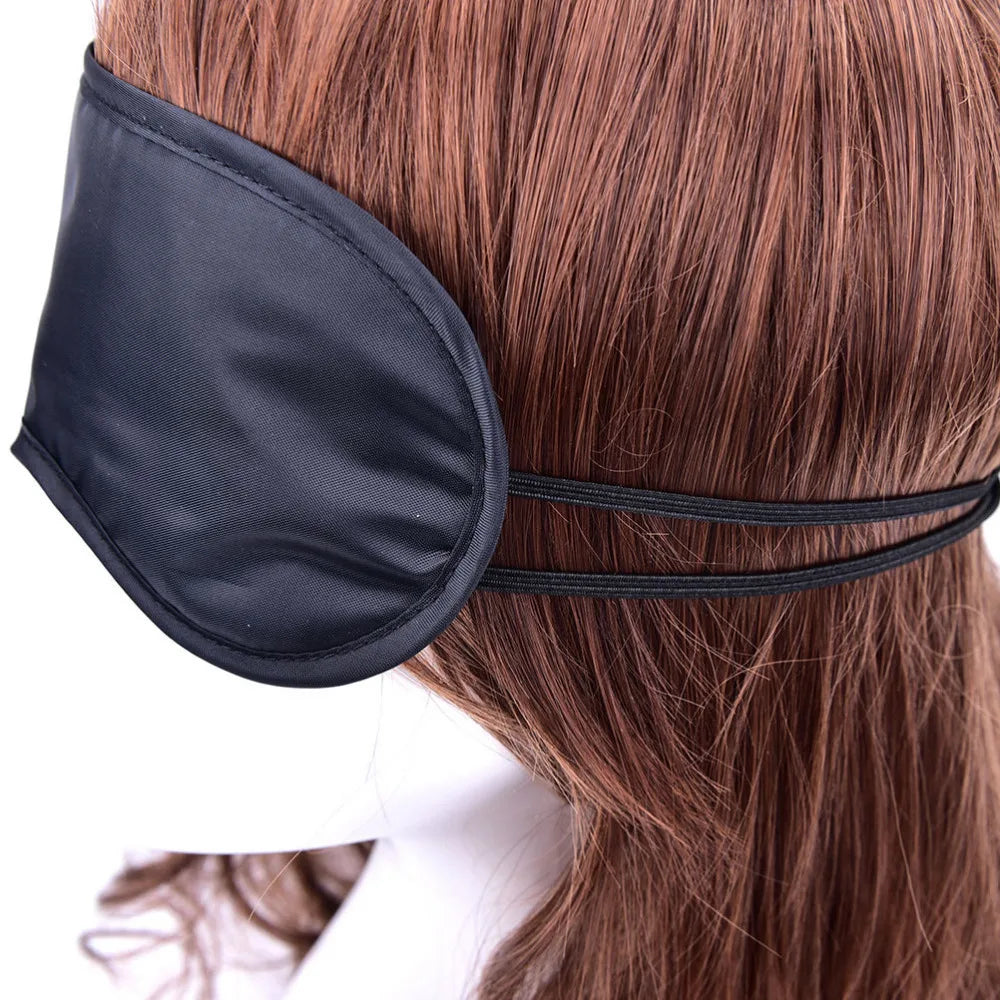 10-Pack Satin Sleep Eye Mask | Light Blocking Travel Blindfold additional angle