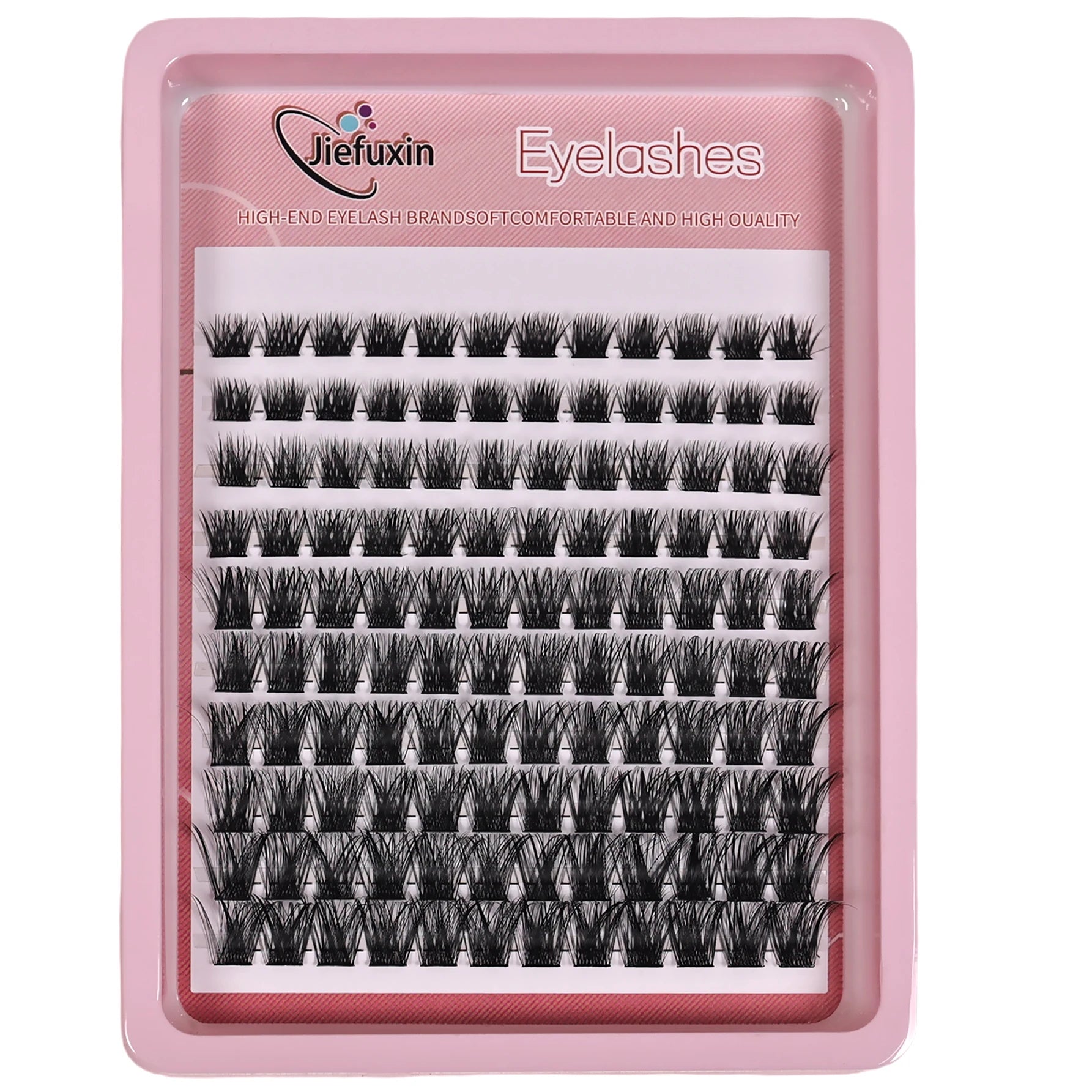 120pcs Lash Clusters Wispy Individual Eyelashes 8-16mm D Curl Fluffy Cluster Lashes N lifestyle view