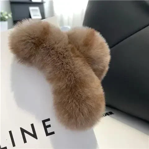 Hair Furry Claw Accessories for Women Clip Pinzas Para El Pelo Korean Fashion Headband Clips Pin Pinzas Pelo Hairclip Haarklem