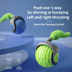 USB Rechargeable Interactive Electric Cat Toy Ball