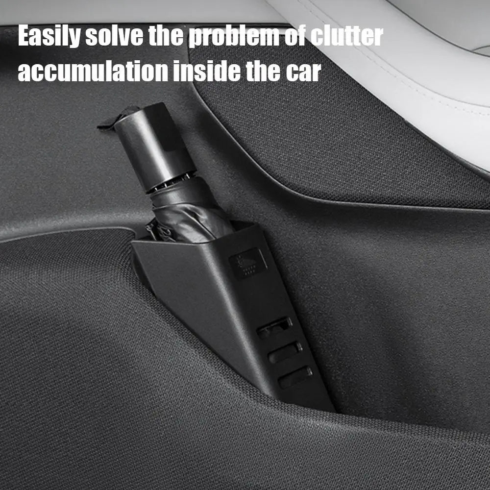 Car Umbrella Storage Box Organizer Waterproof Plastic lifestyle view
