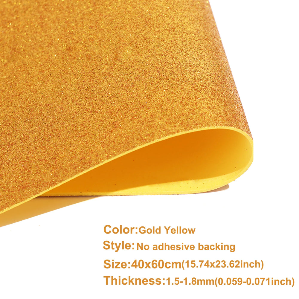 Glitter EVA Foam Sheet 40x60cm | Self-Adhesive Sparkly Foam Paper for DIY Crafts and Dec detail view