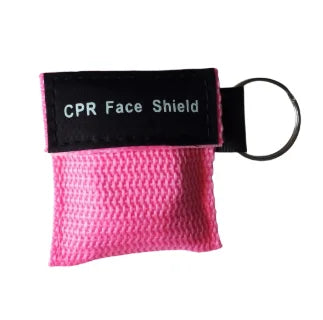 Compact CPR Face Shield Keychain | Portable Emergency Resuscitator Mask alternate view