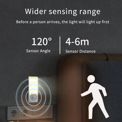 Rechargeable Motion Sensor LED Night Light | Portable Night Lamp for Bedroom Kitchen alternate view