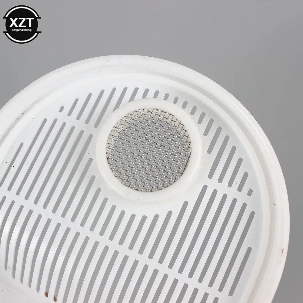 Portable Plastic Cleaning Rice Bean Sieve Hands-free Kitchen Rice Cleaning Tool lifestyle view