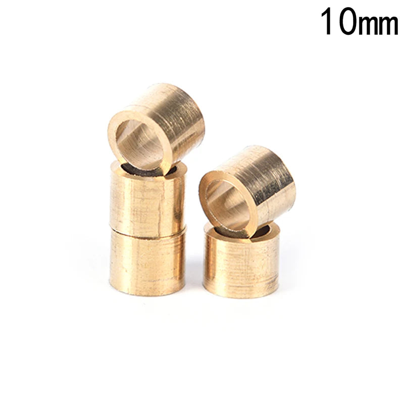 5pcs billiards snooker copper ferrule brass snooker pool cue ferrules cue repair alternate view