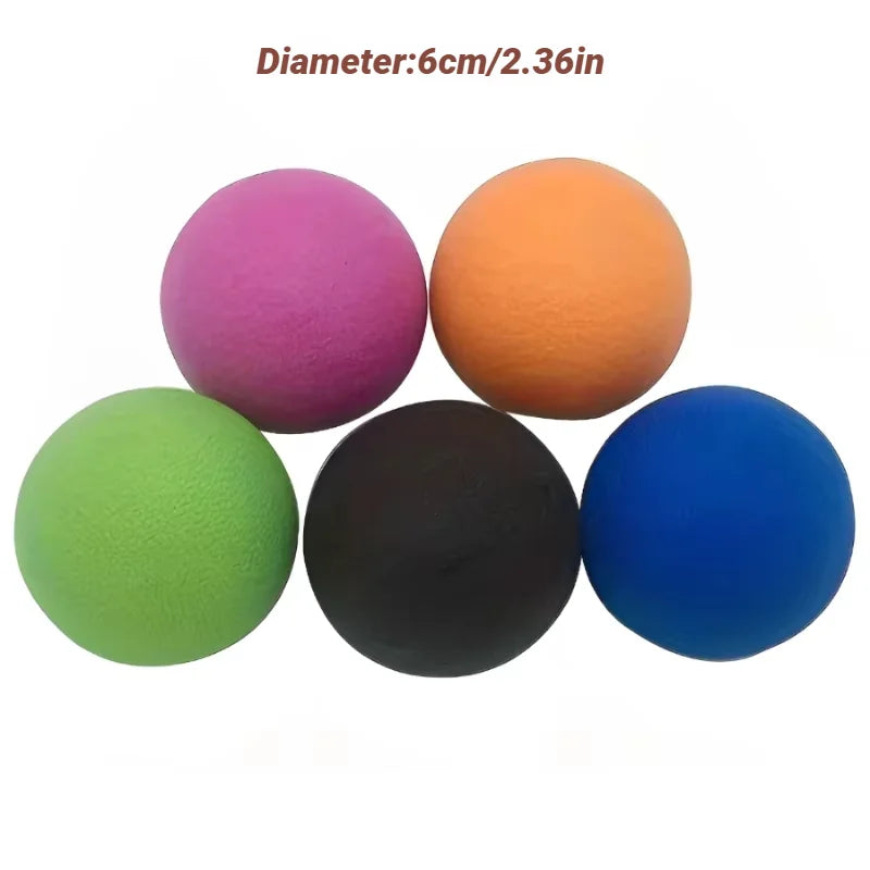 TPE 6CM Fascia Ball | Deep Tissue Muscle Massage Ball for Pain Relief additional angle