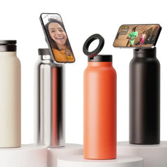 Painted Sports Thermos Steel Double Wall 24oz/700ml Water Vacuum Flask Water Bottle M alternate view