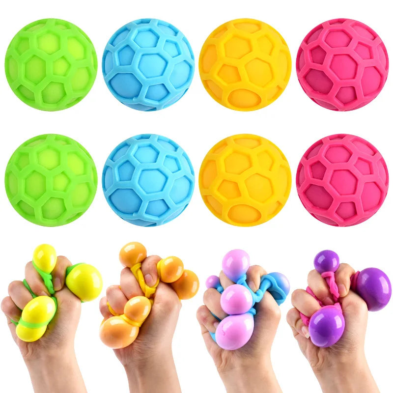 Tennis Colored Kneading Dough Ball Young Peop Educational Toy Funny DecompressionVent Squeeze Ball G