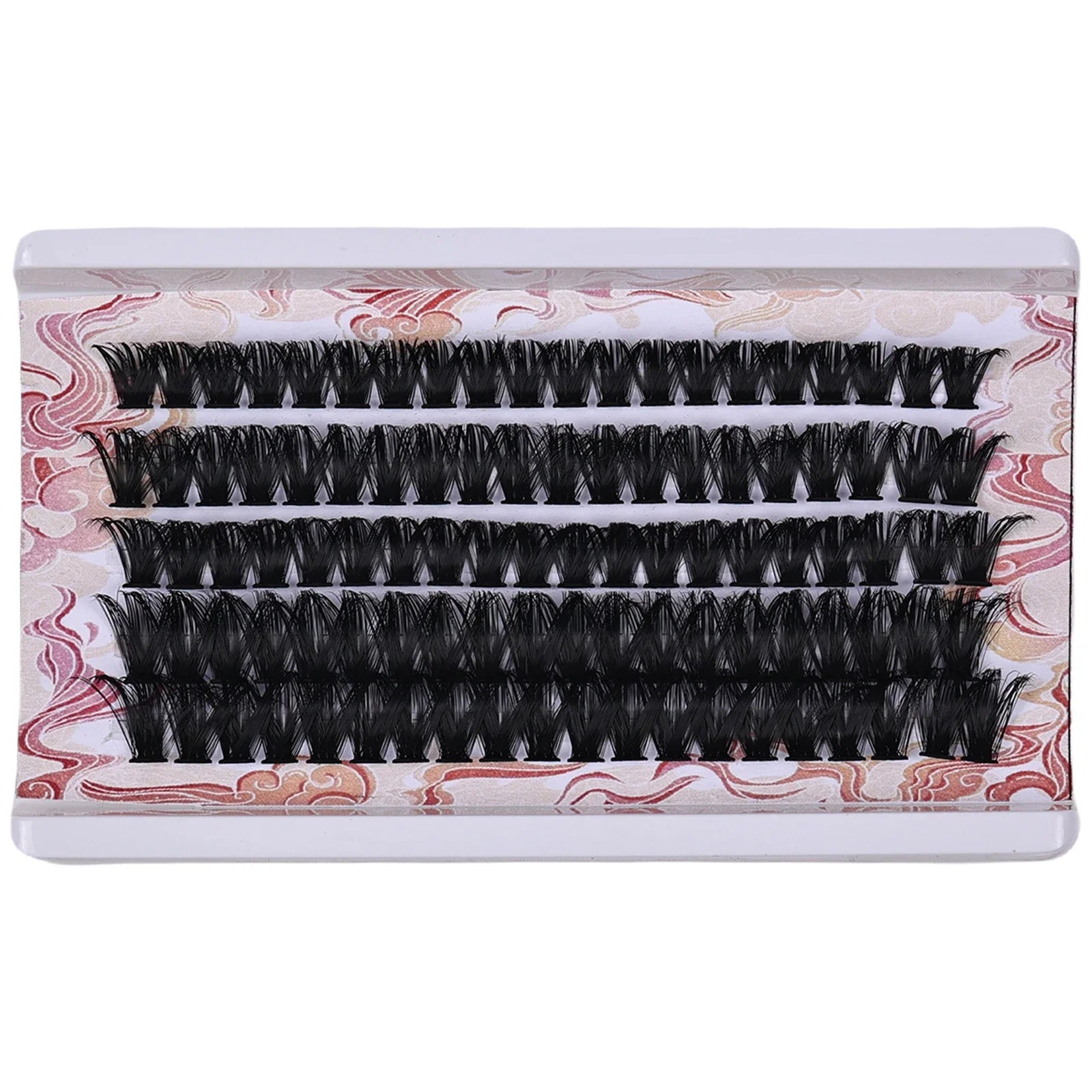 100Pcs 80D Mixed Tray Individual Lashes 3D Russia Volume Eye Lashes Soft Natural La additional angle