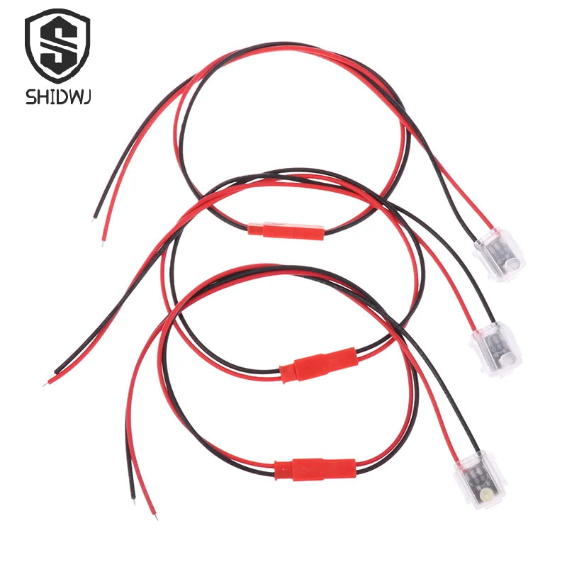 Car LED Ambient Light | Transparent Circular Interior Decorative Lamp close-up view