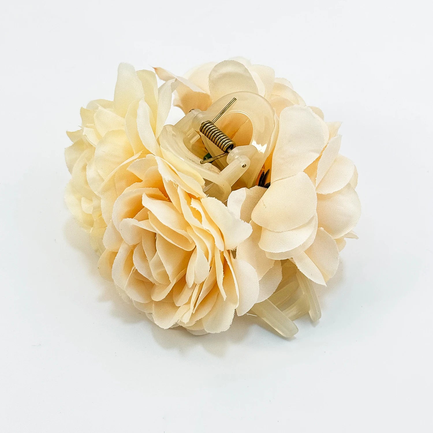 Women Girls Flower Hair Claw Clips Wedding Headdress For Bridal Bridesmaid Party Flora close-up view