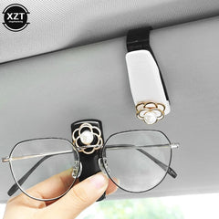 Auto Sun Visor Glasses Fastener Clip | Universal Car Sunglasses Holder detail view