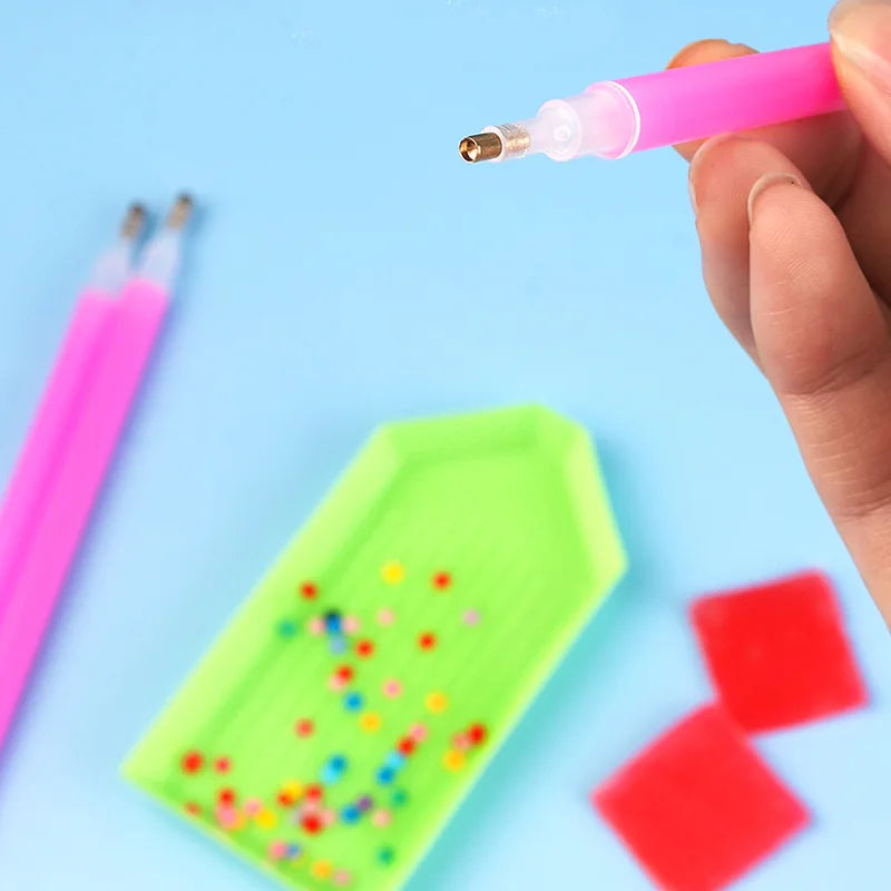 DIY Crafts Sewing Embroidery Tools 5D Diamond Painting Accessories Mosaic Glue Pen Clay Rhinestone T