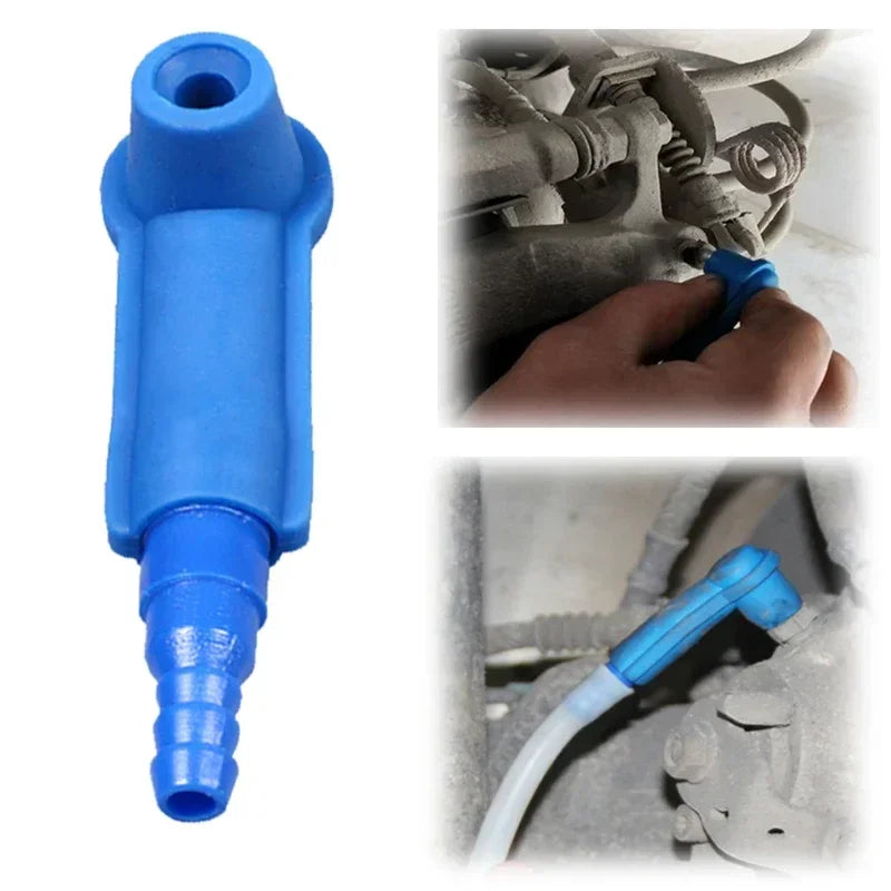 Car Brake Fluid Oil Exchange Pump with 50cm Oil Pumping Hose Empty Drained Oil Bleeder A detail view
