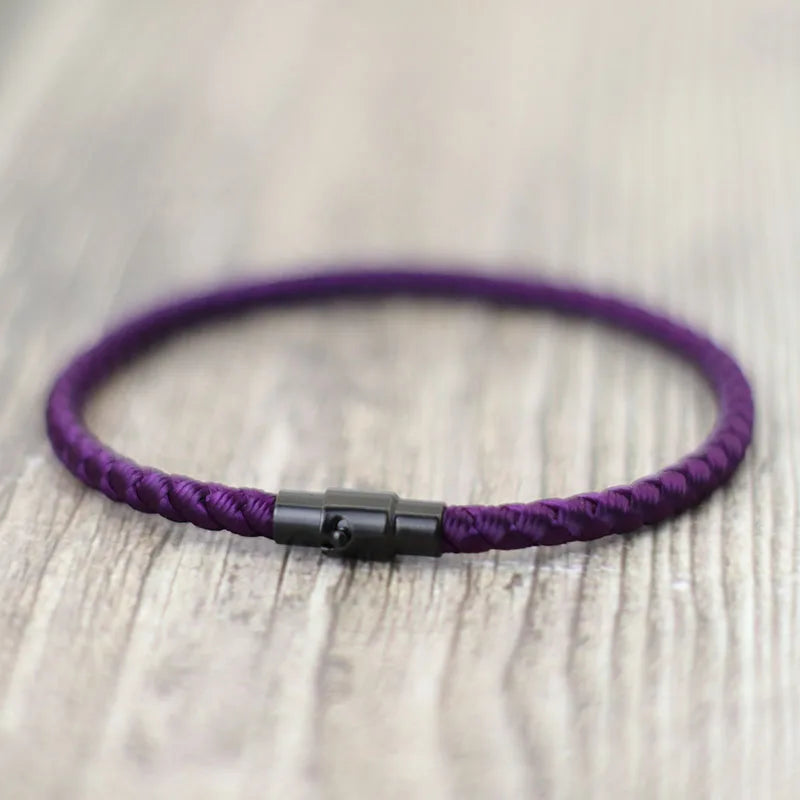 Bracelet Men Femme Lucky Red Thread Braclet Attract Mirco Magentic Couple Braslet Wealth Prosperity