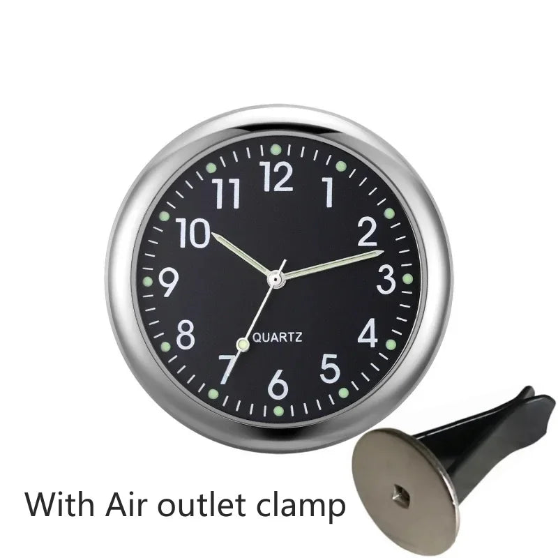 Car Clock Luminous | Mini Auto Stick-On Digital Watch for Dashboard detail view