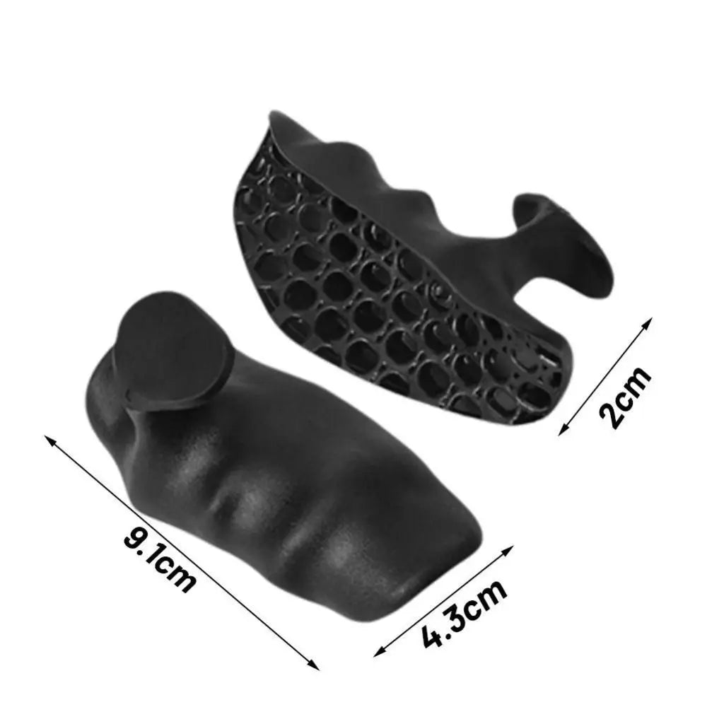 Anti Slip Grip Strengthener | Breathable Fingerless Hand Gripper for Dumbbell Lifti additional angle