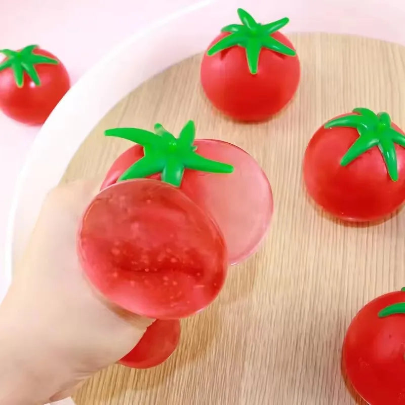Taba Squishy Cool In Summer Tomatoes Water Balloon | Unbreakable Artificial Fruit Squeez detail view