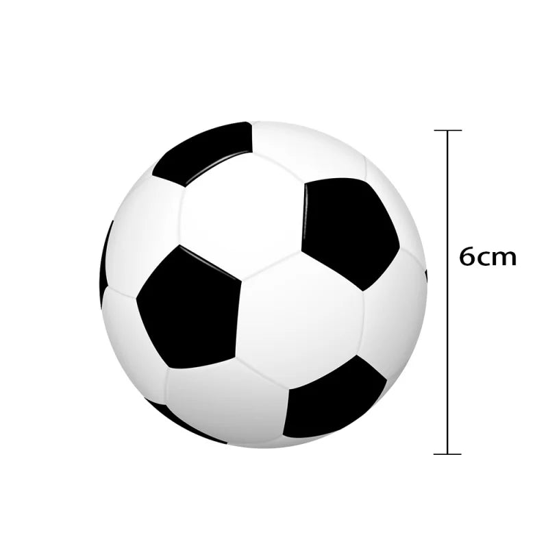2Pcs Foam Sponge Decompression Vent Stress Balls Soccer Anti Stress Relaxation Mini additional angle