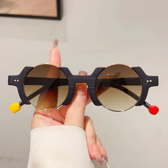 KAMMPT Round Sunglasses Men 2025 detail view