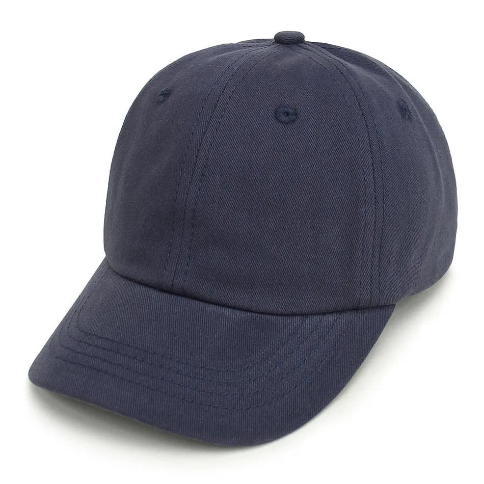 Baby Baseball Cap for Toddler | Low Profile Sun Hat with Adjustable Strap close-up view