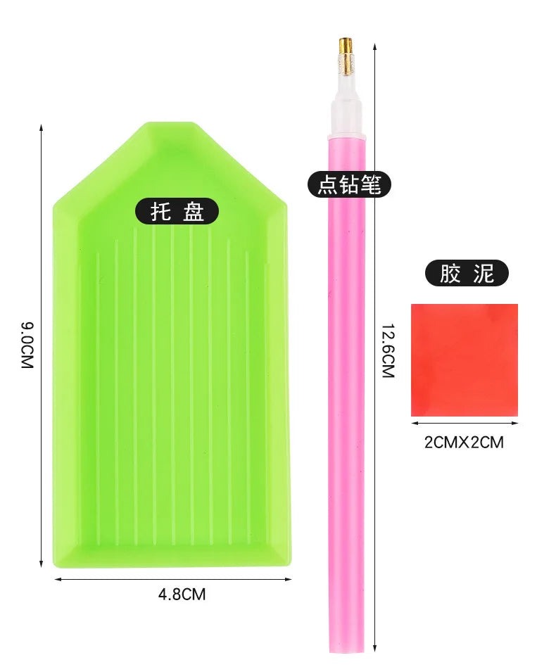 DIY Crafts Sewing Embroidery Tools 5D Diamond Painting Accessories Mosaic Glue Pen additional angle