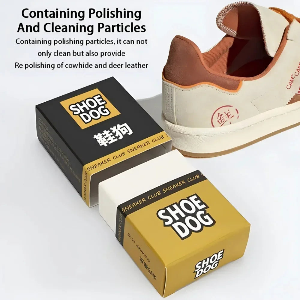 Portable Shoe Wiper, Shoe Shine, Waterproof Cleaning, Suede Leather Sneakers, Rubber alternate view