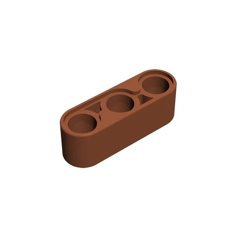 Gobricks GDS-663 Technical Liftarm Thick 1 x 3 | Compatible Building Block for DIY Cre close-up view